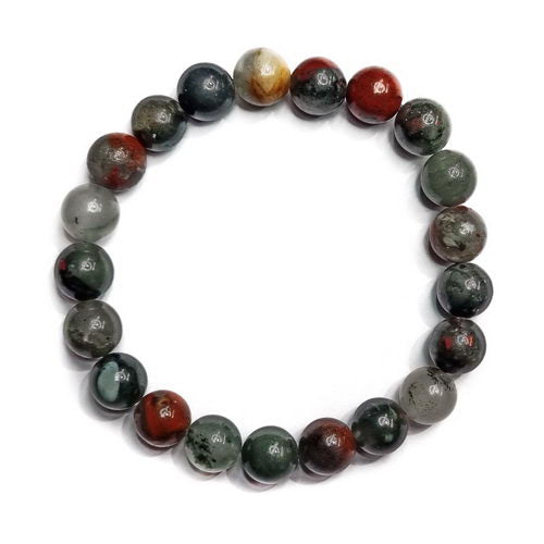 Bloodstone (Seftonite) 8mm Bracelet 426
